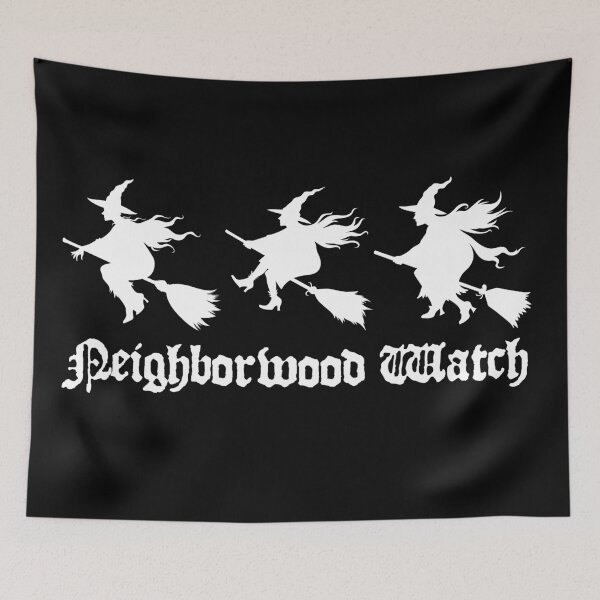 Item preview, Witch Neighborhood Watch designed and sold by Goth-It-Covered.