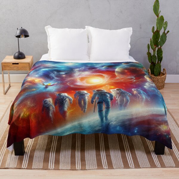 Item preview, Astronauts Walking Through the Universe designed and sold by WyckedLynn.