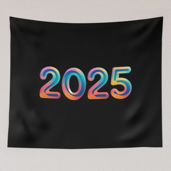 Item preview, Vibrant 2025 Celebration designed and sold by OLLIEDIGITALS.