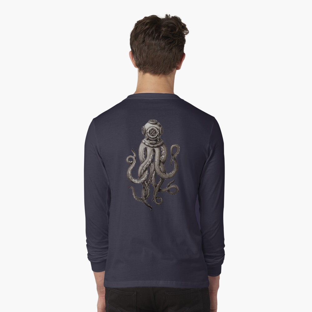 Vista previa del artículo con la obra «Camiseta de manga larga», diseñado y vendido por manbird.