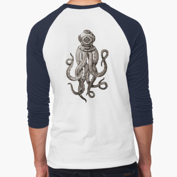 Camiseta ¾ estilo béisbol