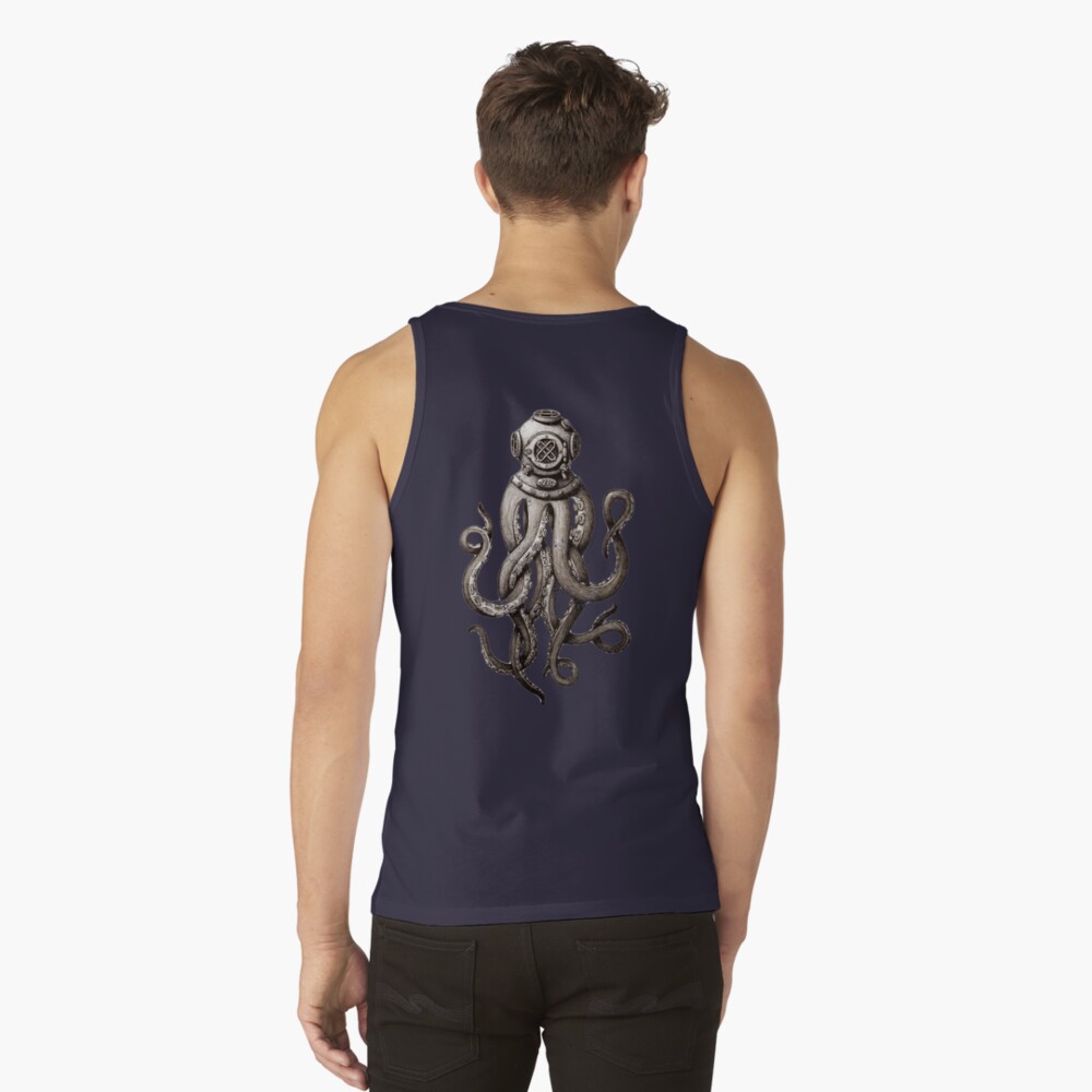 Vista previa del artículo con la obra «Camiseta de tirantes», diseñado y vendido por manbird.