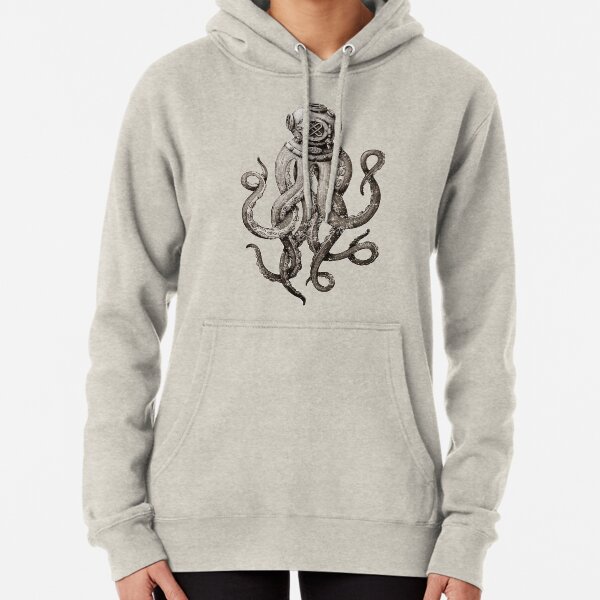 Artikel-Vorschau von Seltsame Vintage SCUBA Diving Octopus Kraken T-Shirts und Geschenke, designt und verkauft von Robert Diebold.