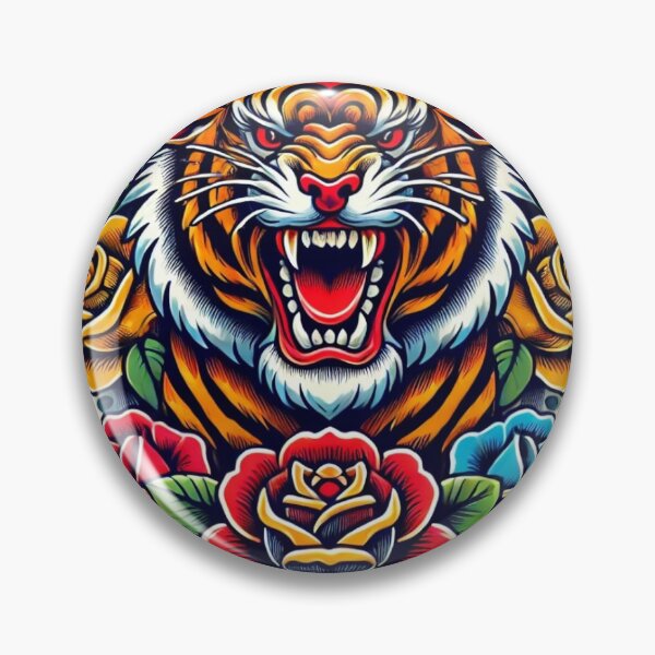 Item preview, American traditional tiger  designed and sold by Babdeco.