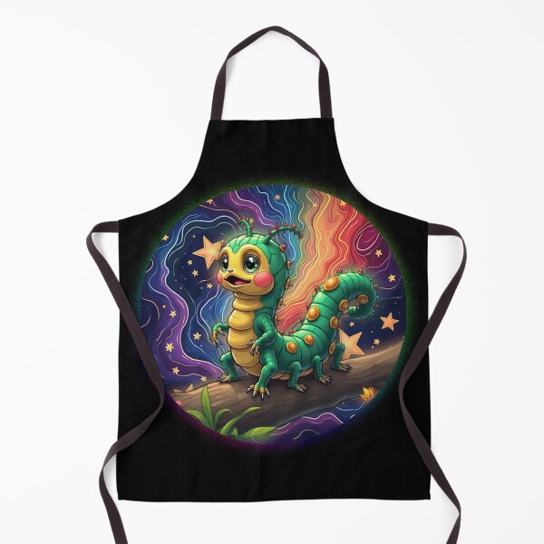 Item preview, Caterpillar in Space designed and sold by LevonsCrazyArt.