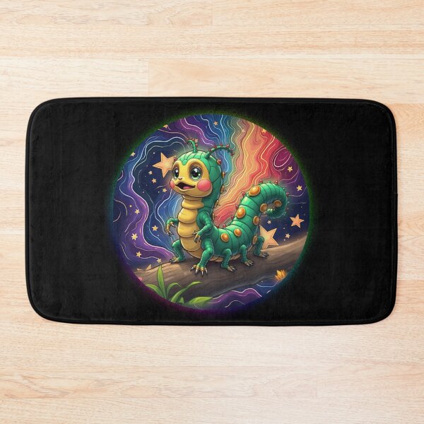Item preview, Caterpillar in Space designed and sold by LevonsCrazyArt.