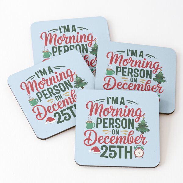 Item preview, December 25th Morning Person designed and sold by UpliftSoul.
