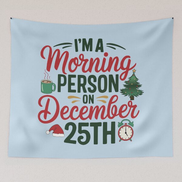 Item preview, December 25th Morning Person designed and sold by UpliftSoul.