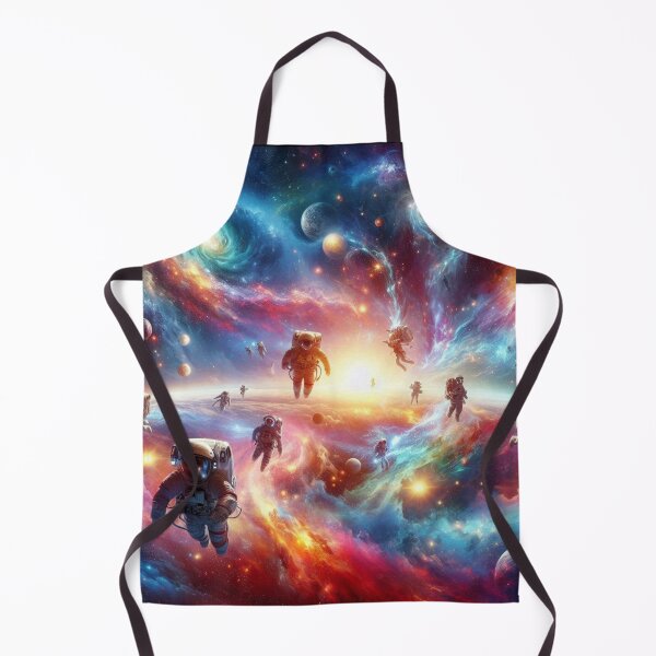 Item preview, Astronauts Floating Through the Universe designed and sold by WyckedLynn.