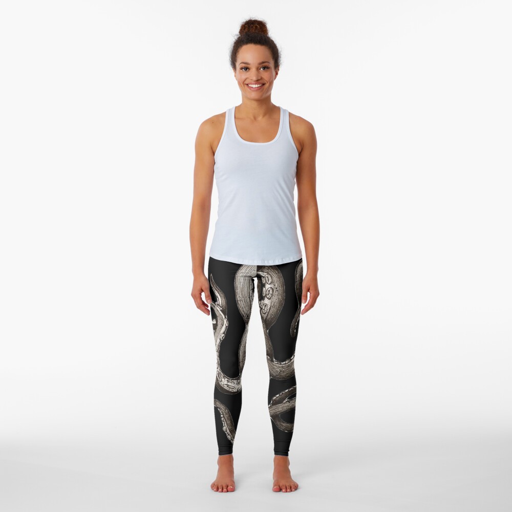 Vista previa del artículo con la obra «Leggings», diseñado y vendido por manbird.