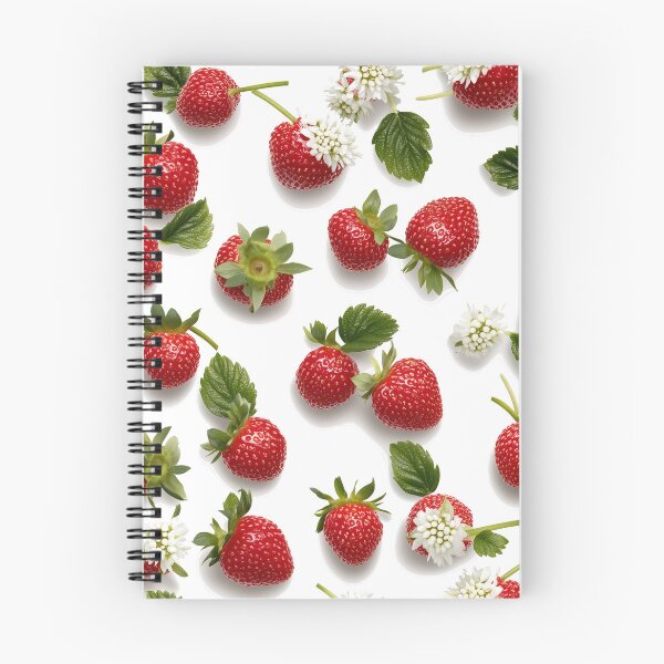 Item preview, Minimalist Strawberries on White Canvas designed and sold by Rui Mythic Studio.