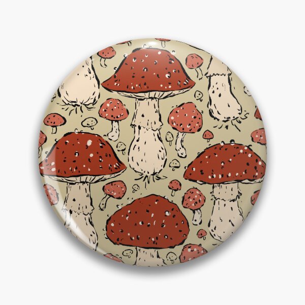 Item preview, Red Amanita Mushrooms, Cottagecore Fungi, Mushroomcore Aesthetics designed and sold by rnmarts.