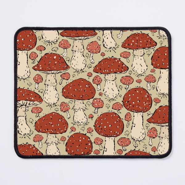 Item preview, Red Amanita Mushrooms, Cottagecore Fungi, Mushroomcore Aesthetics designed and sold by rnmarts.