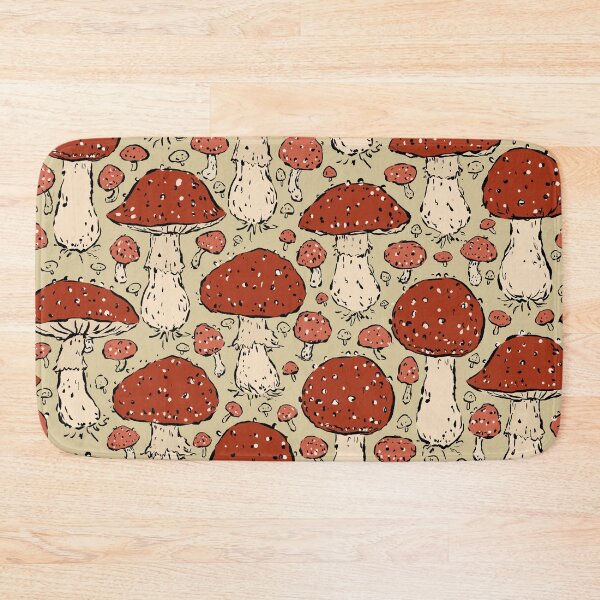 Item preview, Red Amanita Mushrooms, Cottagecore Fungi, Mushroomcore Aesthetics designed and sold by rnmarts.