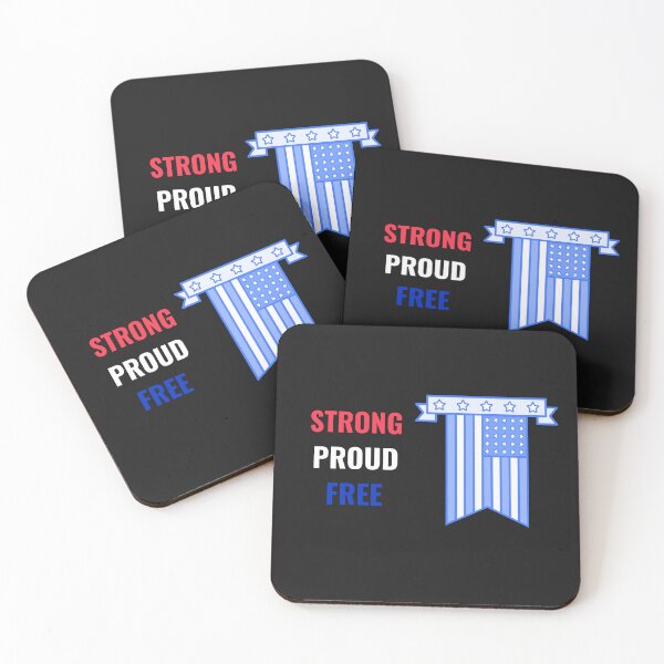 Item preview, Strong Proud Free designed and sold by ArtitudePrintLb.
