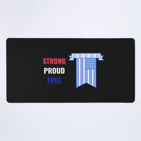 Item preview, Strong Proud Free designed and sold by ArtitudePrintLb.