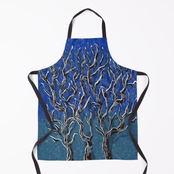 Item preview, Winter trees with snow on the branches designed and sold by DaveDanchuk.