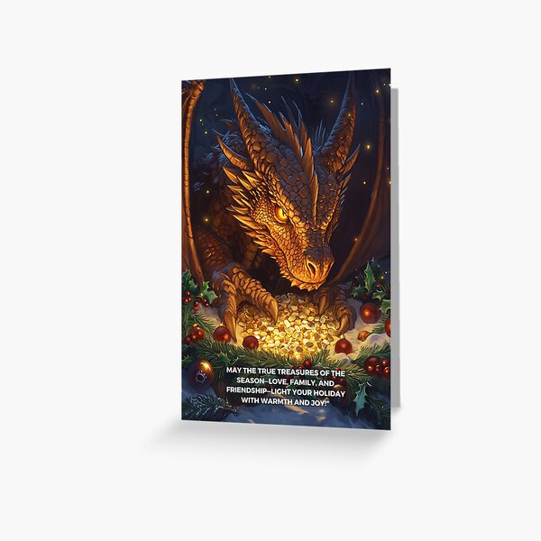 Item preview, A Dragon's Christmas Hoard designed and sold by Medievalists.net.