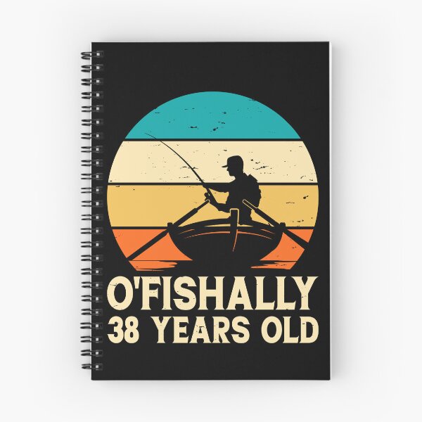 Item preview, O'Fishally 38 Years Old - Vintage Fishing Lovers  designed and sold by Smix Pixels.