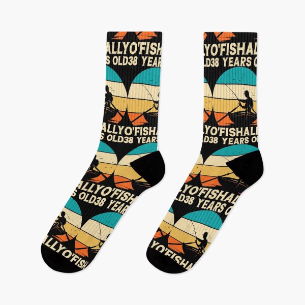 Item preview, O'Fishally 38 Years Old - Vintage Fishing Lovers  designed and sold by Smix Pixels.