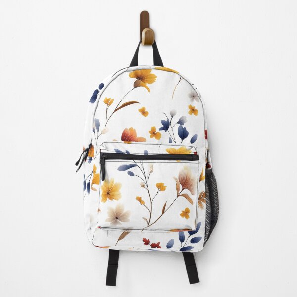 Item preview, Sparse Wildflower Patterns on White designed and sold by Rui Mythic Studio.