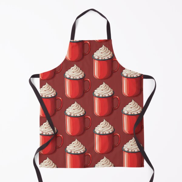 Item preview, Red Metal Christmas or Campfire Hot Chocolate Mug designed and sold by CriaCreative.