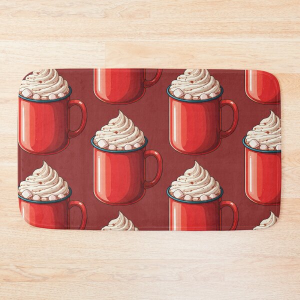 Item preview, Red Metal Christmas or Campfire Hot Chocolate Mug designed and sold by CriaCreative.