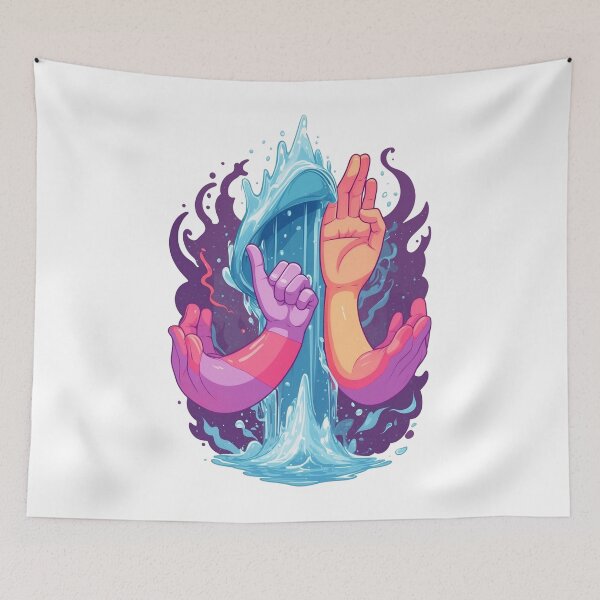 Item preview, two hands holding each other designed and sold by LatCine4.