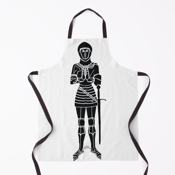 Item preview, Pious Monochrome Medieval Knight designed and sold by Goth-It-Covered.