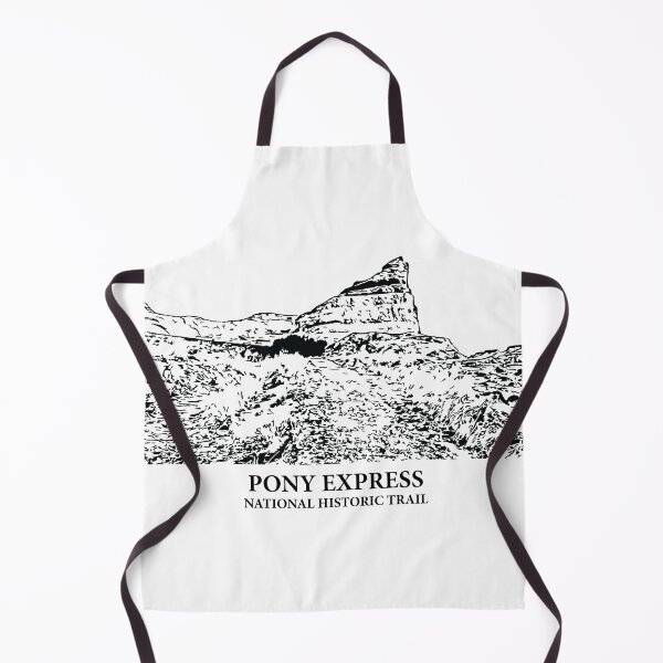 Item preview, Pony Express National Historic Trail designed and sold by Lakeric Cityscapes.