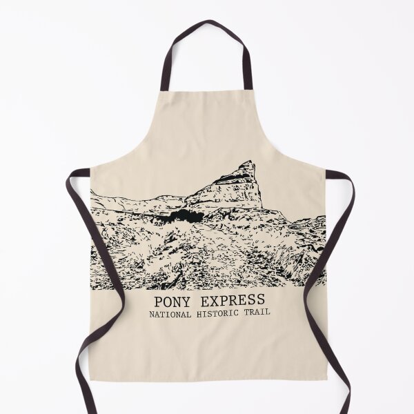 Item preview, Pony Express National Historic Trail designed and sold by Lakeric Cityscapes.
