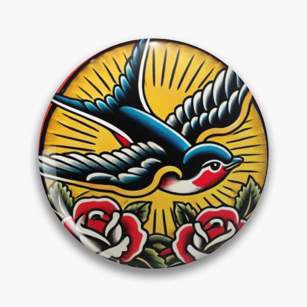 Item preview, American traditional swallow bird designed and sold by Babdeco.