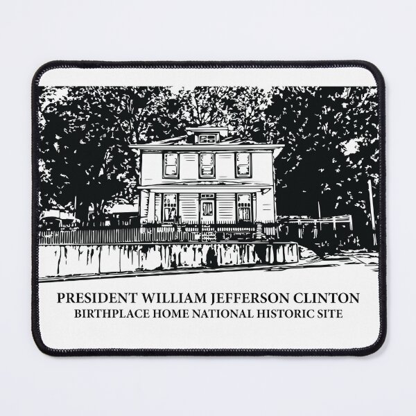 Item preview, President William Jefferson Clinton Birthplace Home National Historic Site designed and sold by Lakeric Cityscapes.
