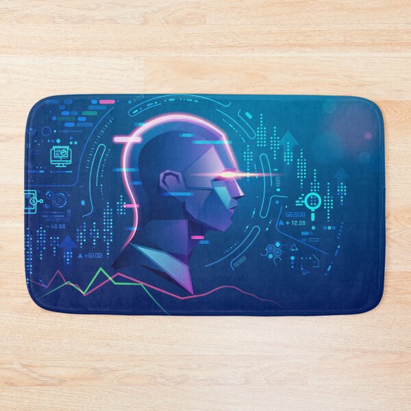 Item preview, Robot Trade Deep Learning Stock Market designed and sold by NiamLab.