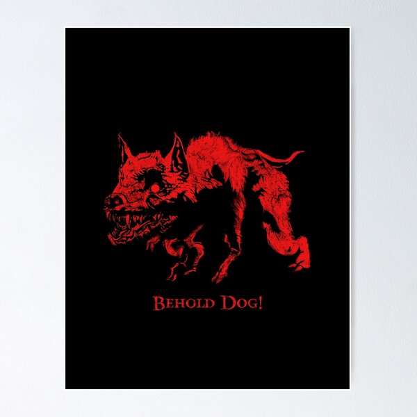 Artikel-Vorschau von Siehe, Hund – Riesenhund von Caelid (Fan-Art), designt und verkauft von trentnin.