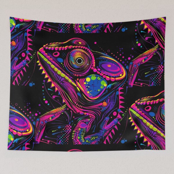 Item preview, Multicolor Chameleon designed and sold by UZRWRLD .