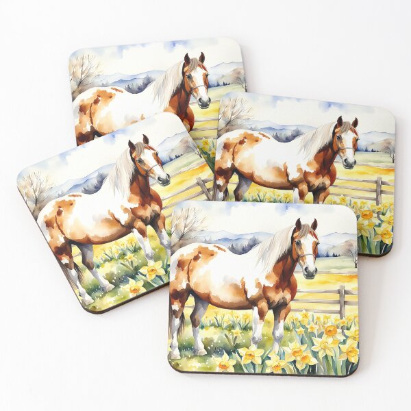 Item preview, Paint Horse Watercolor  designed and sold by RiverAquarius.