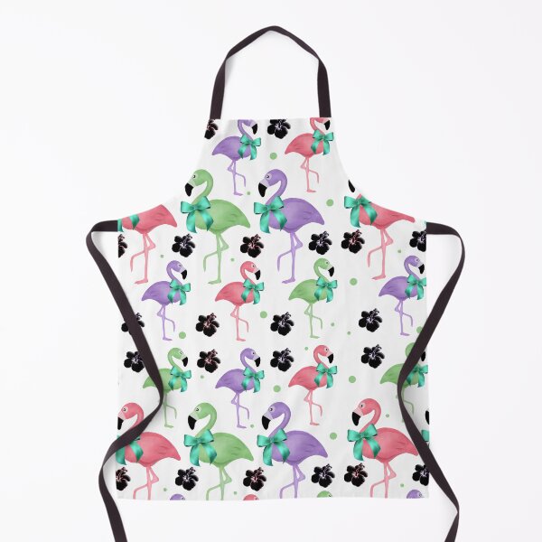 Item preview, Pastel color flamingo with a blue bow designed and sold by Topmel.