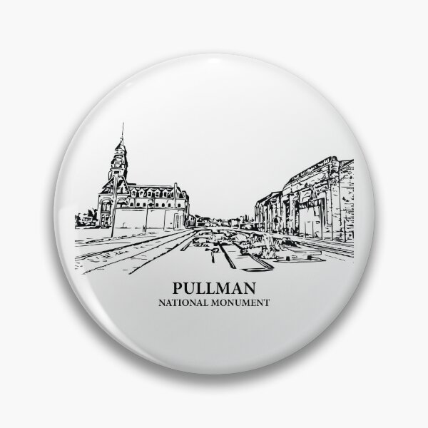 Item preview, Pullman National Monument designed and sold by Lakeric Cityscapes.