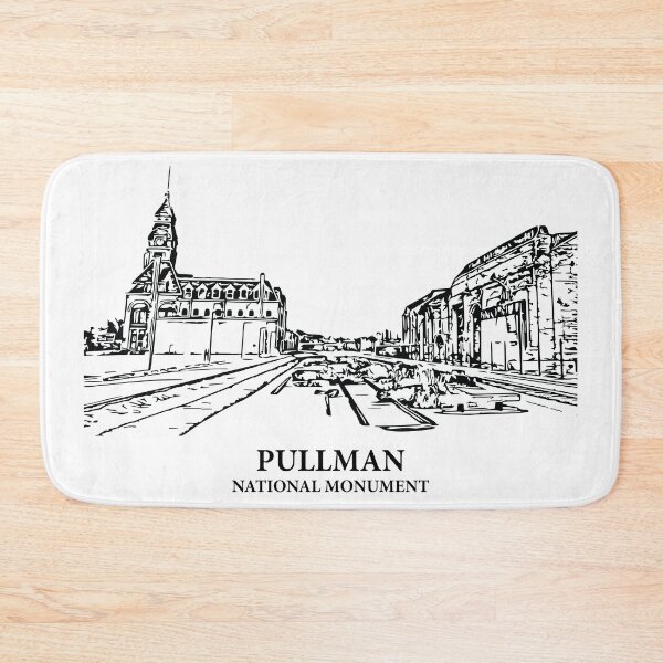 Item preview, Pullman National Monument designed and sold by Lakeric Cityscapes.