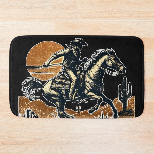 Item preview, Classic Western Cowboy Riding in a Desert  designed and sold by urban-hillbilly.