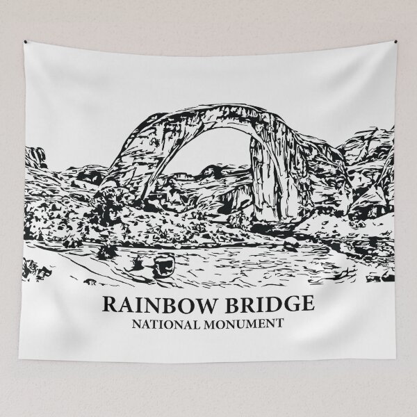 Item preview, Rainbow Bridge National Monument designed and sold by Lakeric Cityscapes.