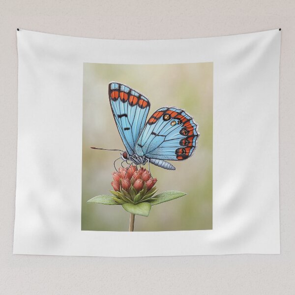 Item preview, Rare Butterfly on Red Blossom designed and sold by MamaDong.