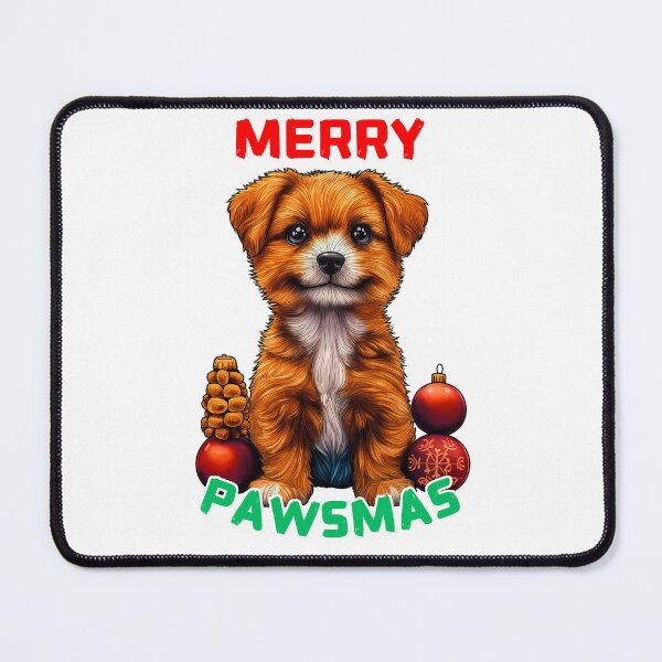 Item preview, Merry Pawsmas Dog, Holiday Puppy Art, Christmas Dog Design, Cute Festive Dog, Pet Christmas Illustration designed and sold by BukkyStory.