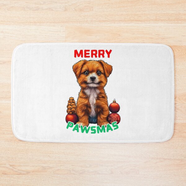 Item preview, Merry Pawsmas Dog, Holiday Puppy Art, Christmas Dog Design, Cute Festive Dog, Pet Christmas Illustration designed and sold by BukkyStory.