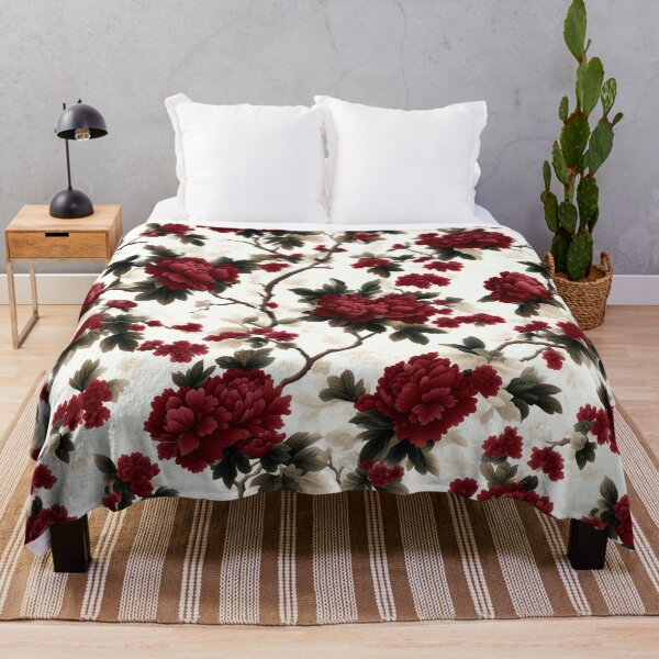 Item preview, Peonies in Camille Pissarro's Style designed and sold by Rui Huang.