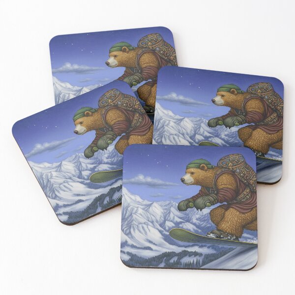 Item preview, Snowboardin' Bear designed and sold by PaigeCompositor.