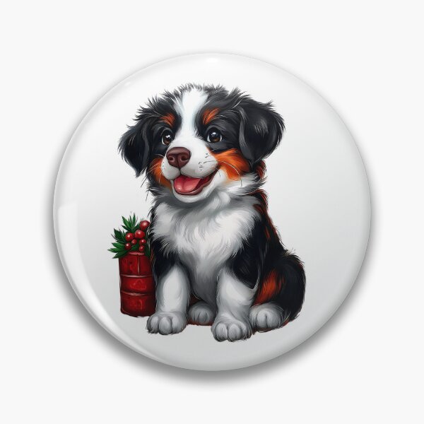 Item preview, Festive Puppy Illustration, Cute Christmas Dog, Holiday Pet Art, Adorable Puppy Design, Christmas Dog Decor designed and sold by BukkyStory.