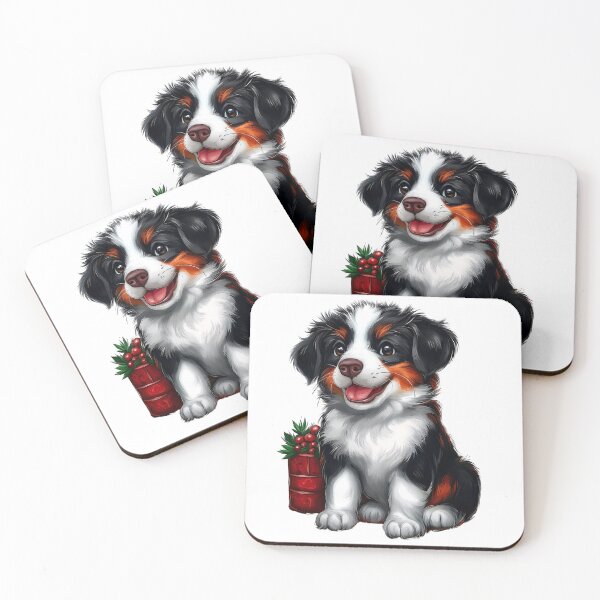 Item preview, Festive Puppy Illustration, Cute Christmas Dog, Holiday Pet Art, Adorable Puppy Design, Christmas Dog Decor designed and sold by BukkyStory.