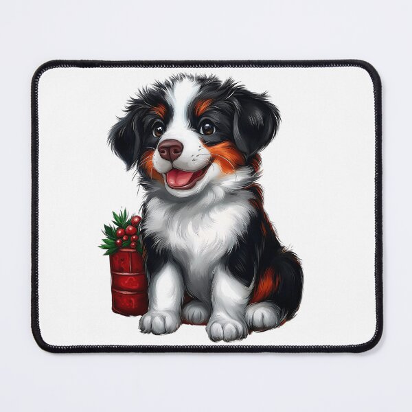 Item preview, Festive Puppy Illustration, Cute Christmas Dog, Holiday Pet Art, Adorable Puppy Design, Christmas Dog Decor designed and sold by BukkyStory.